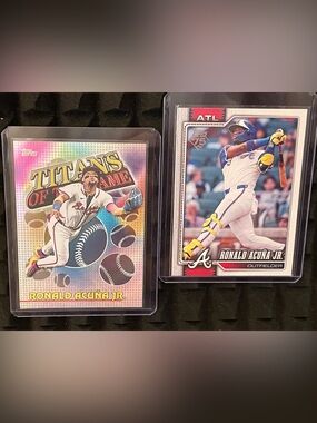 Ronald Acuna Jr. 2025 Topps Series Baseball-Titans of the Game